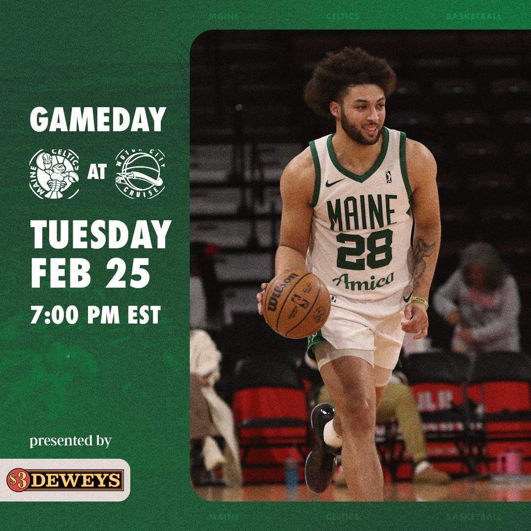 缅因州凯尔特人  GAME DAY ! LET‘S GO CELTICS ☘️ 