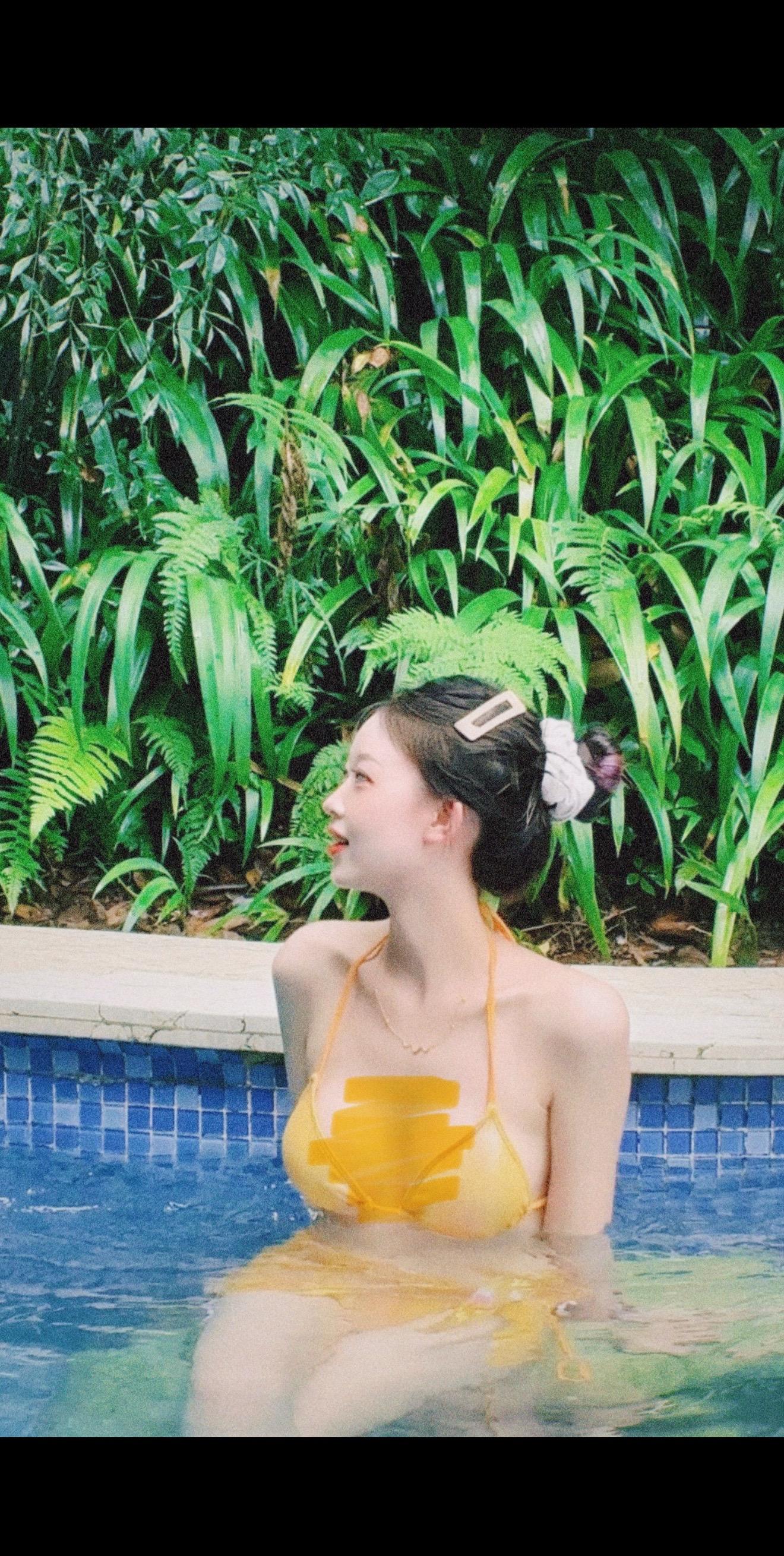 泡汤♨️咕噜咕噜🫧。