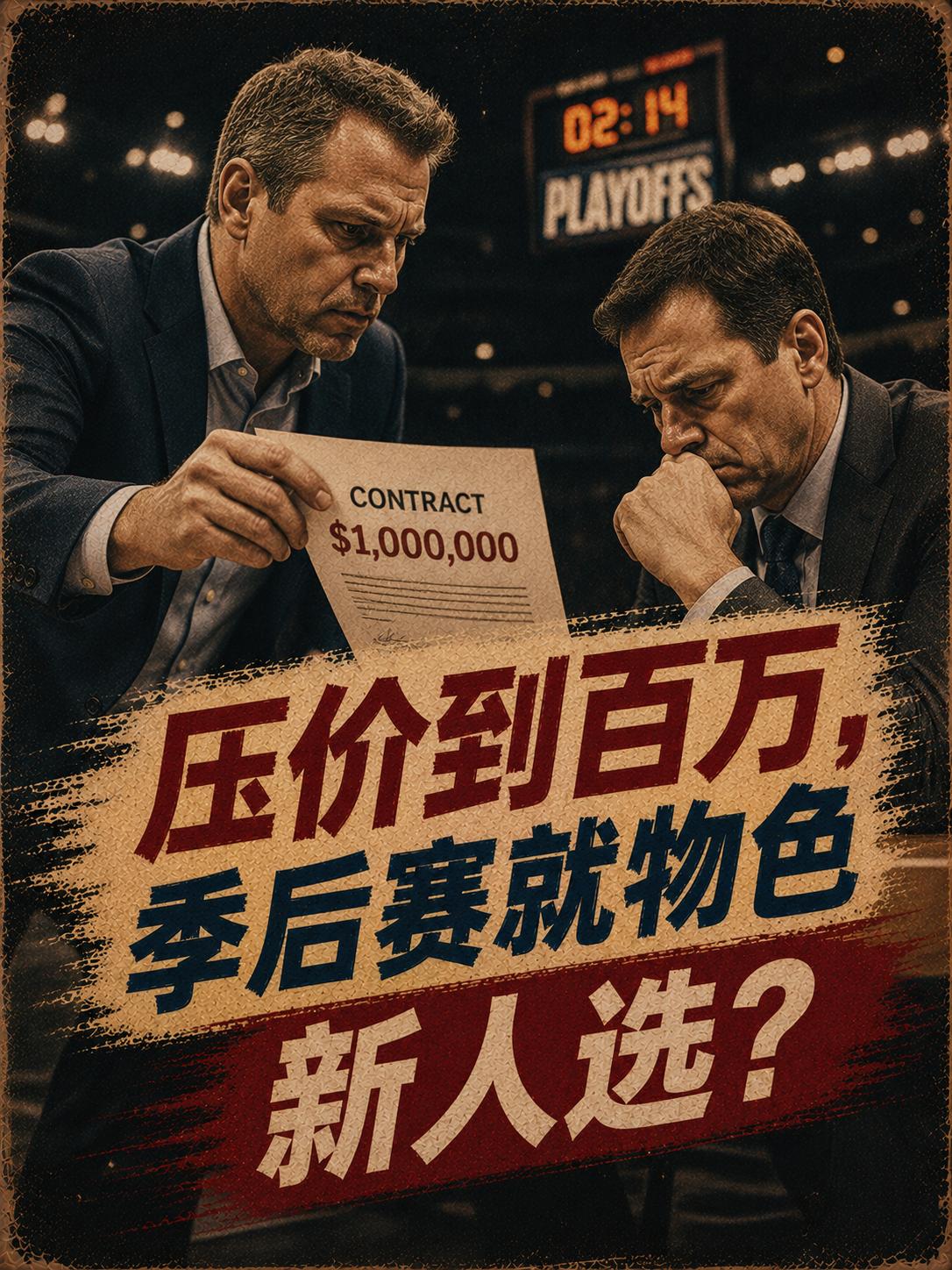 他真的是不尊重教练员的这个职业吗？在季后赛期间物色新的教练员人选真的过分了吗？这