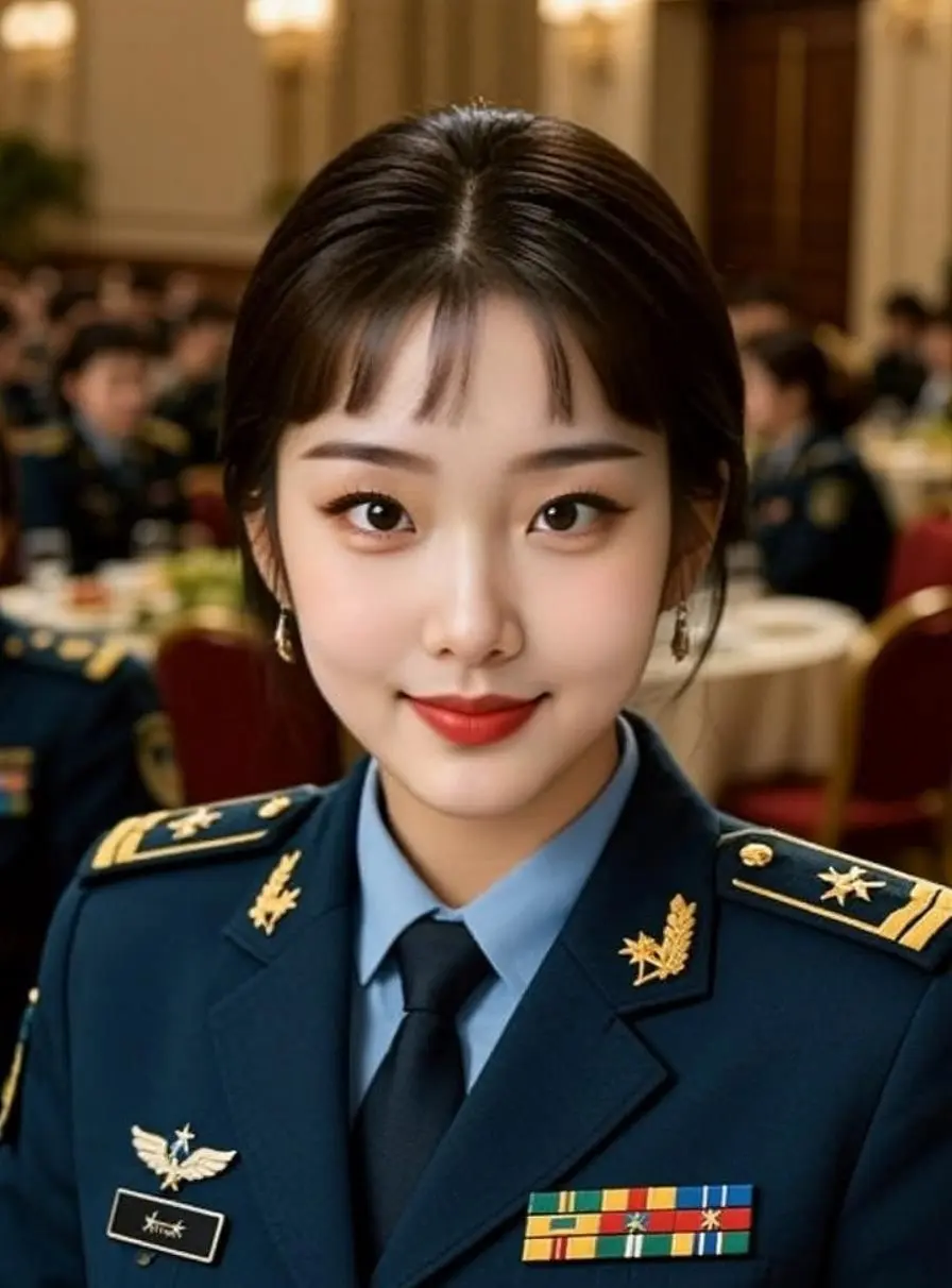 AI军人英姿