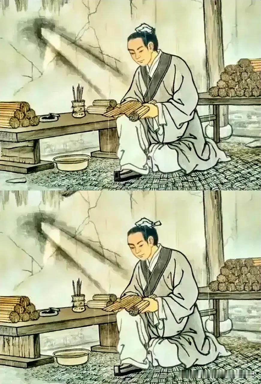 古代少年，凿墙借光苦读书
考眼力
找找图中有几处不同[灵光一闪]