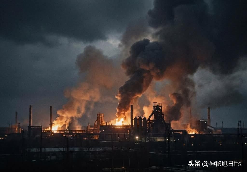 乌克兰的无人机今天早上飞了 1,200 公里，去砸一家年吞 1,600 万吨原油