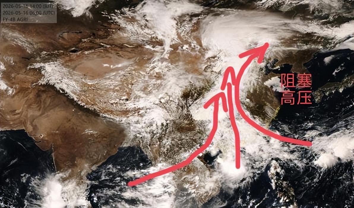 强降雨持续在线 为何这次降雨持续时间长、雨量大？