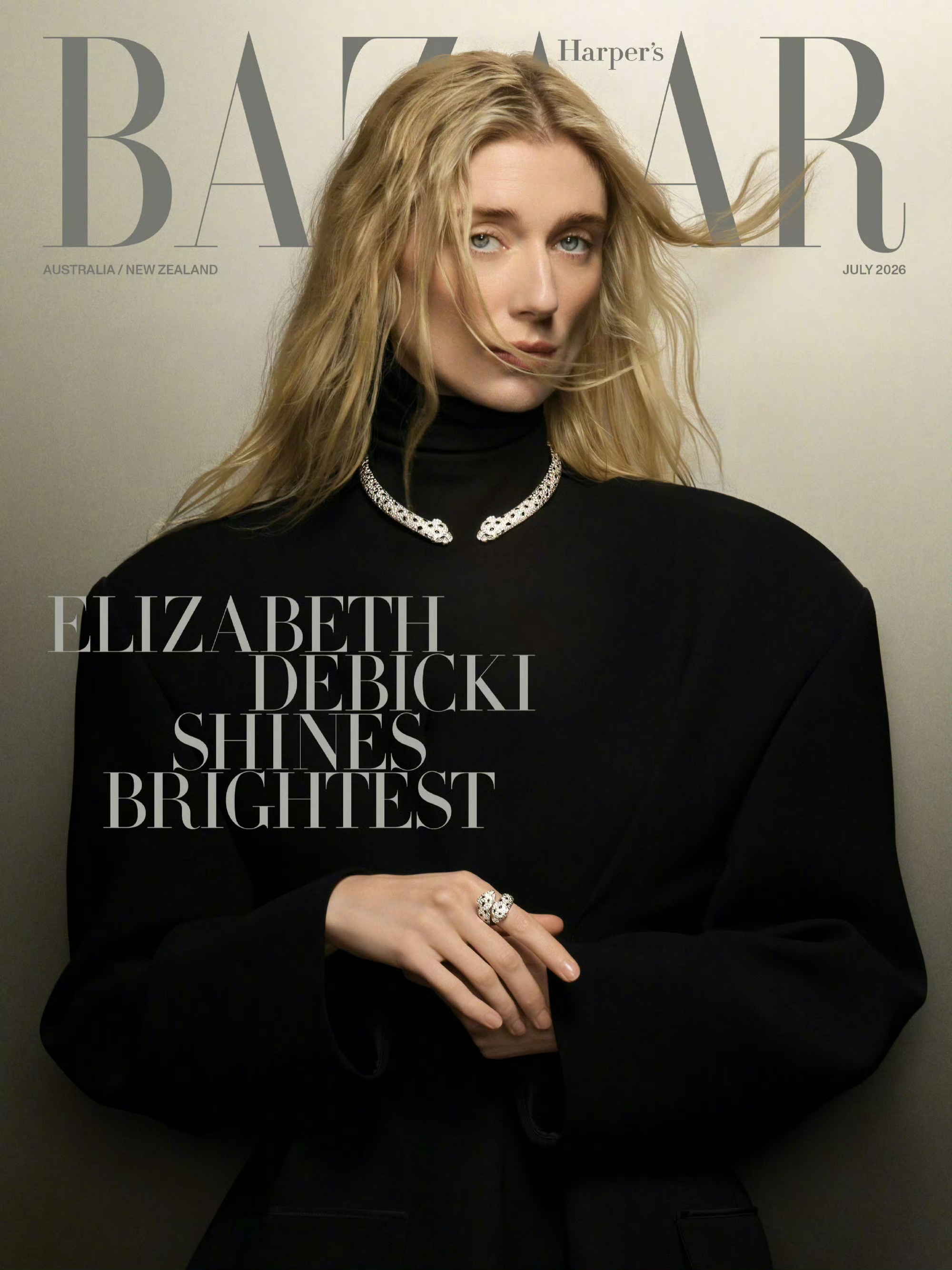 Harper’s BAZAAR澳大利亚版七月封面释出，Elizabeth Deb