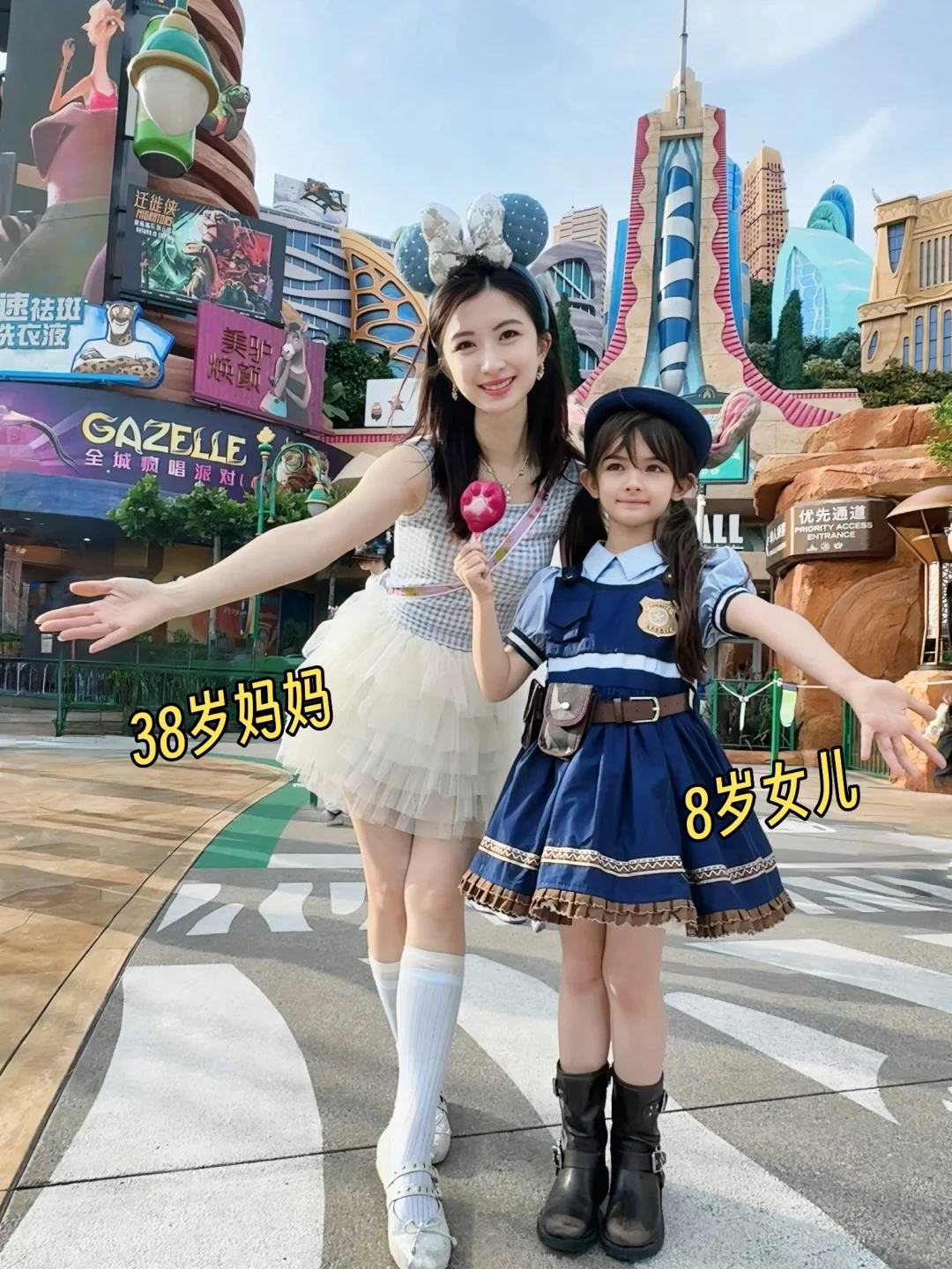遇见🐰小警，误入童话世界～