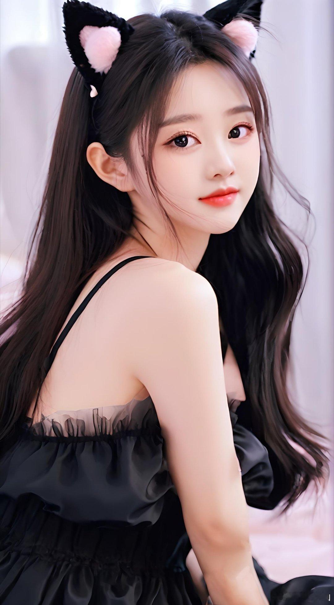 就这样做一只甜甜的小猫咪，你喜欢吗#小仙女##小佳人#  ​​​