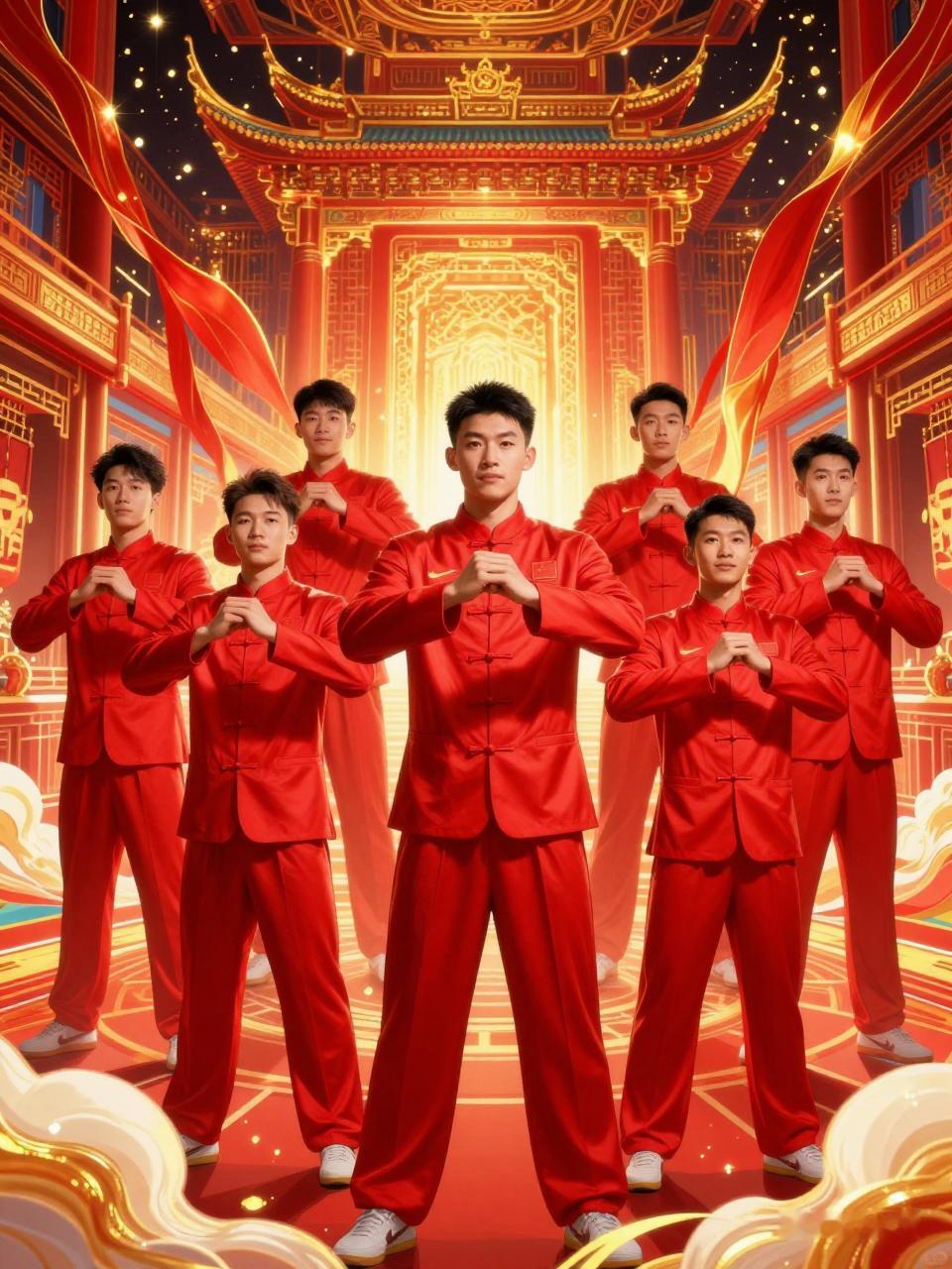 AI癫疯大会我AI聊春晚没有想到现在的图像生成功能这么厉害了！直接拿来用完全没问