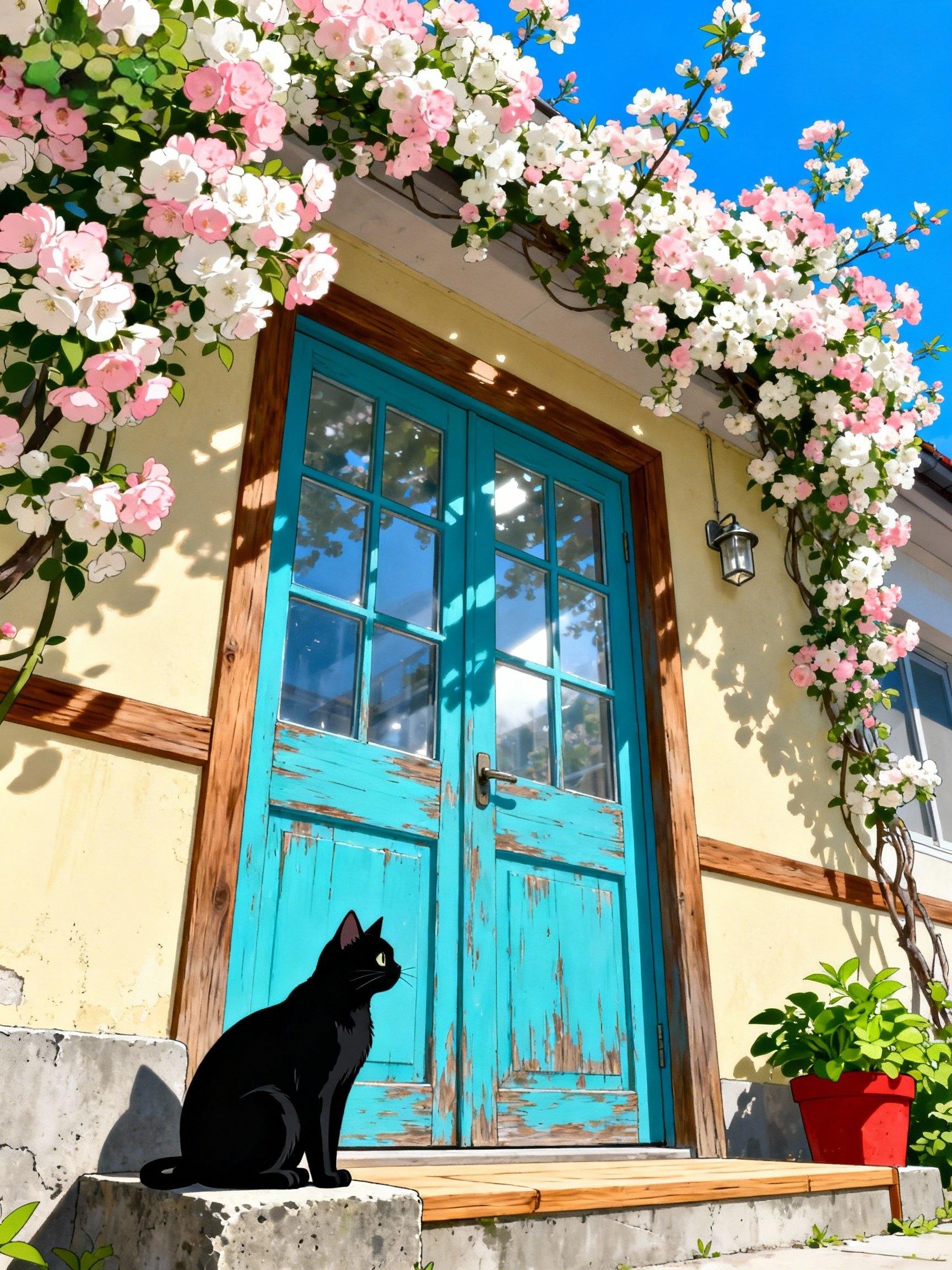 原创插画 风景图 壁纸 自然风景 插画