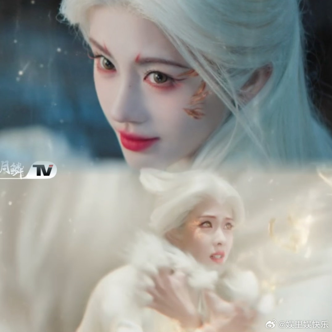 月鳞绮纪仿妆 仿妆挑战达成！这个妆容的配色太绝，既有妖冶感又不失灵动，上脸后气场