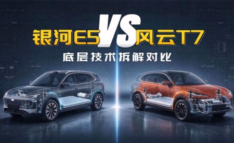 同是10万级 风云T7和银河E5 技术拆解对比