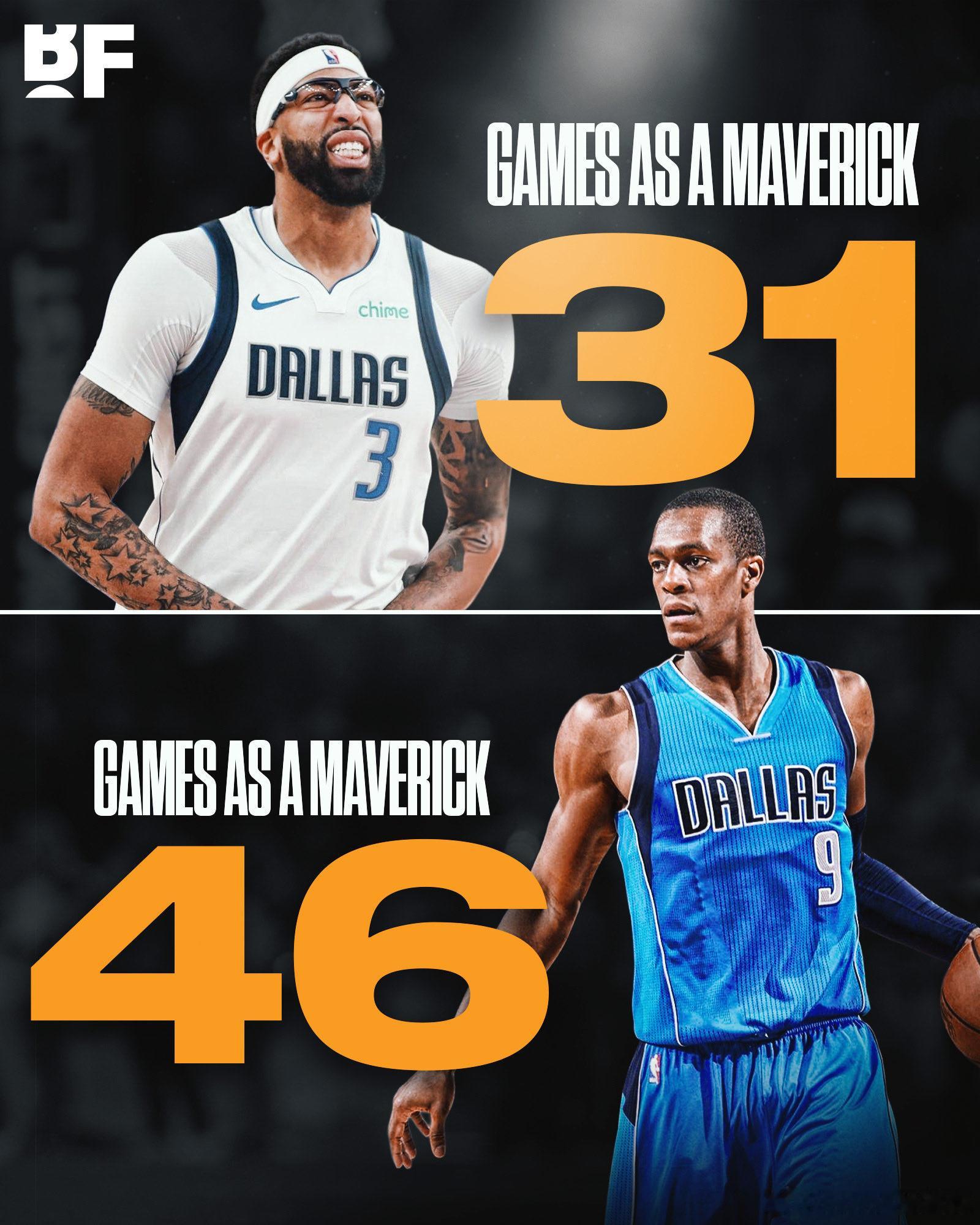 冷知识：隆多为独行侠出战的比赛都比浓眉多！独行侠用东契奇换来了啥