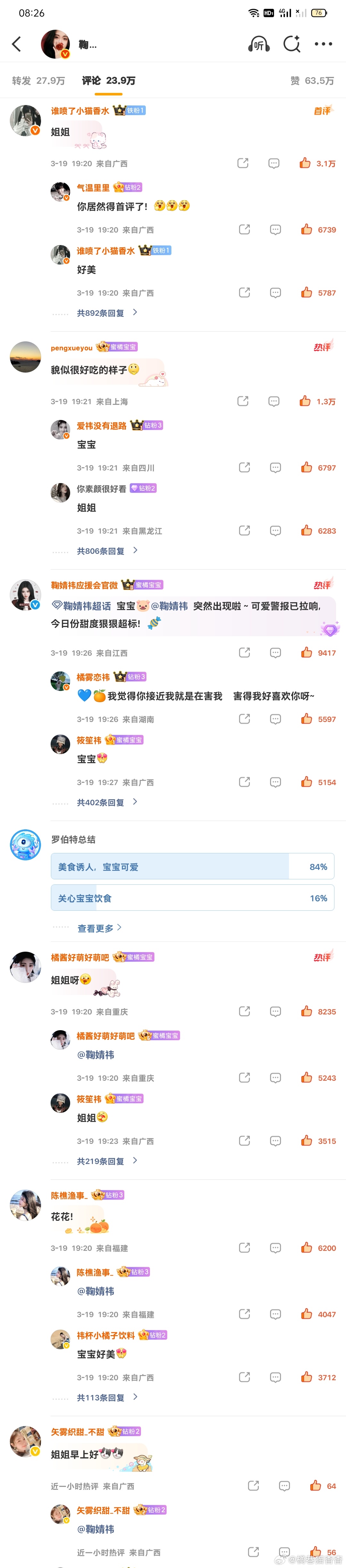 3.21榨汁机日常早安✅  专栏 · 橘巷猫杳杳【日常📚🍊】