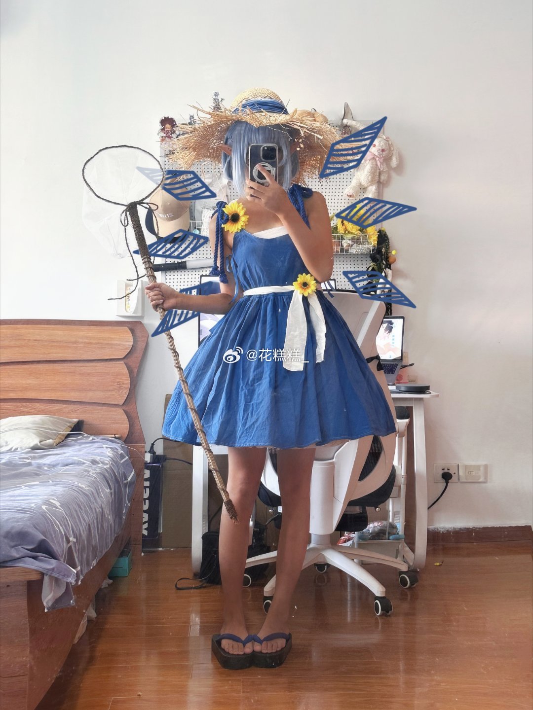 #我为首页添东方##东方project[超话]##琪露诺# 黑皮八嘎！ ​​​