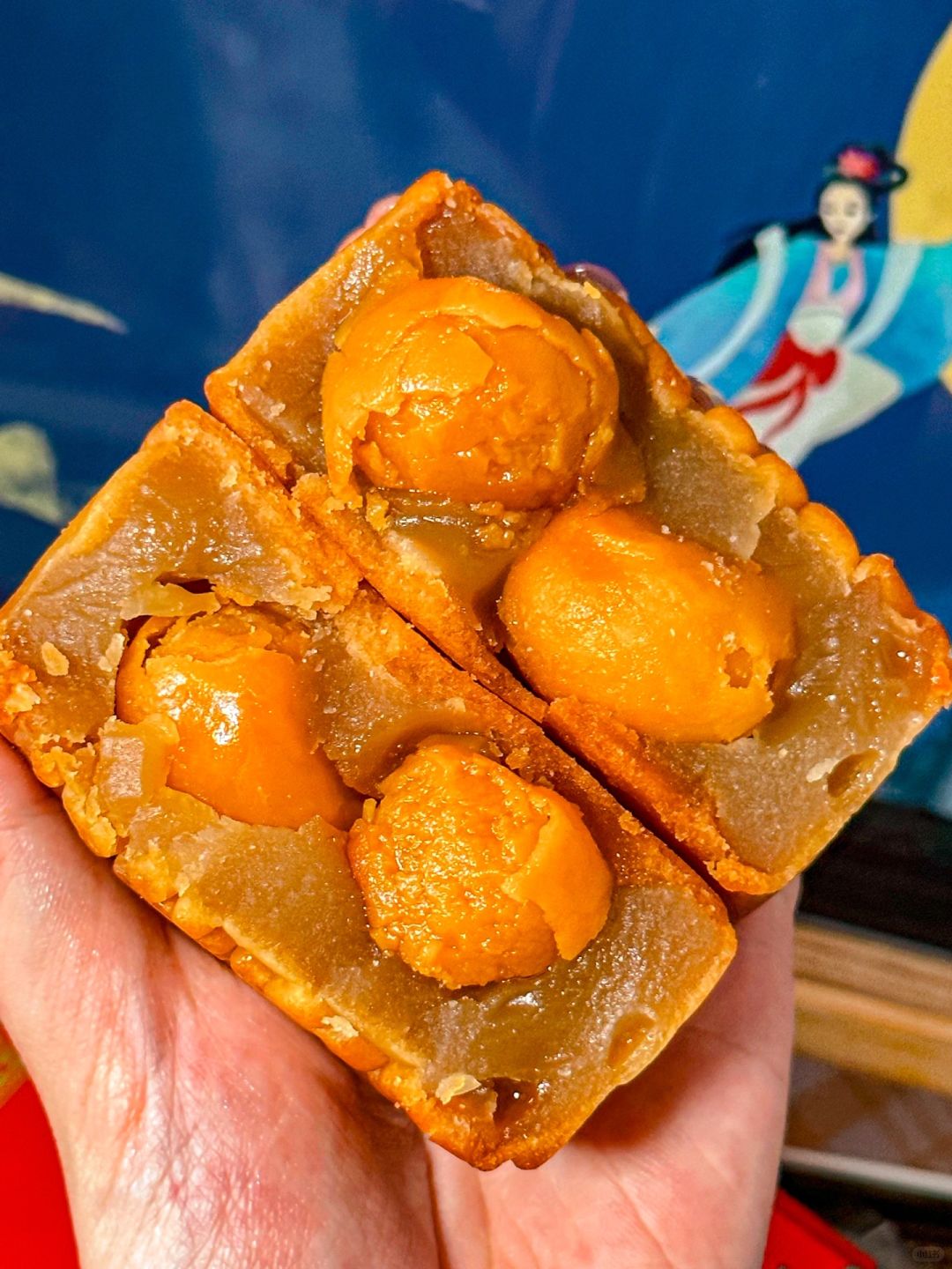 广东朋友从小吃到大的月饼！！好吃破防了！