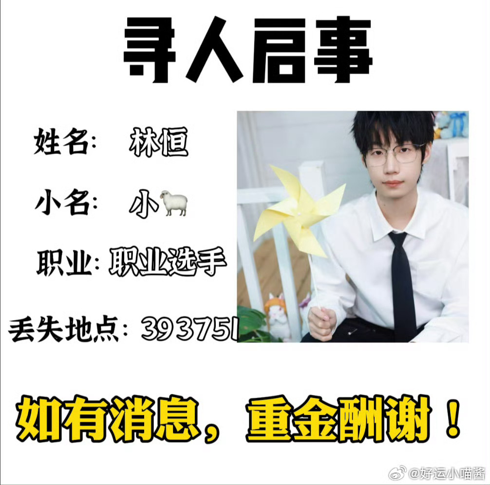 去年今日在寻人，今年依旧
