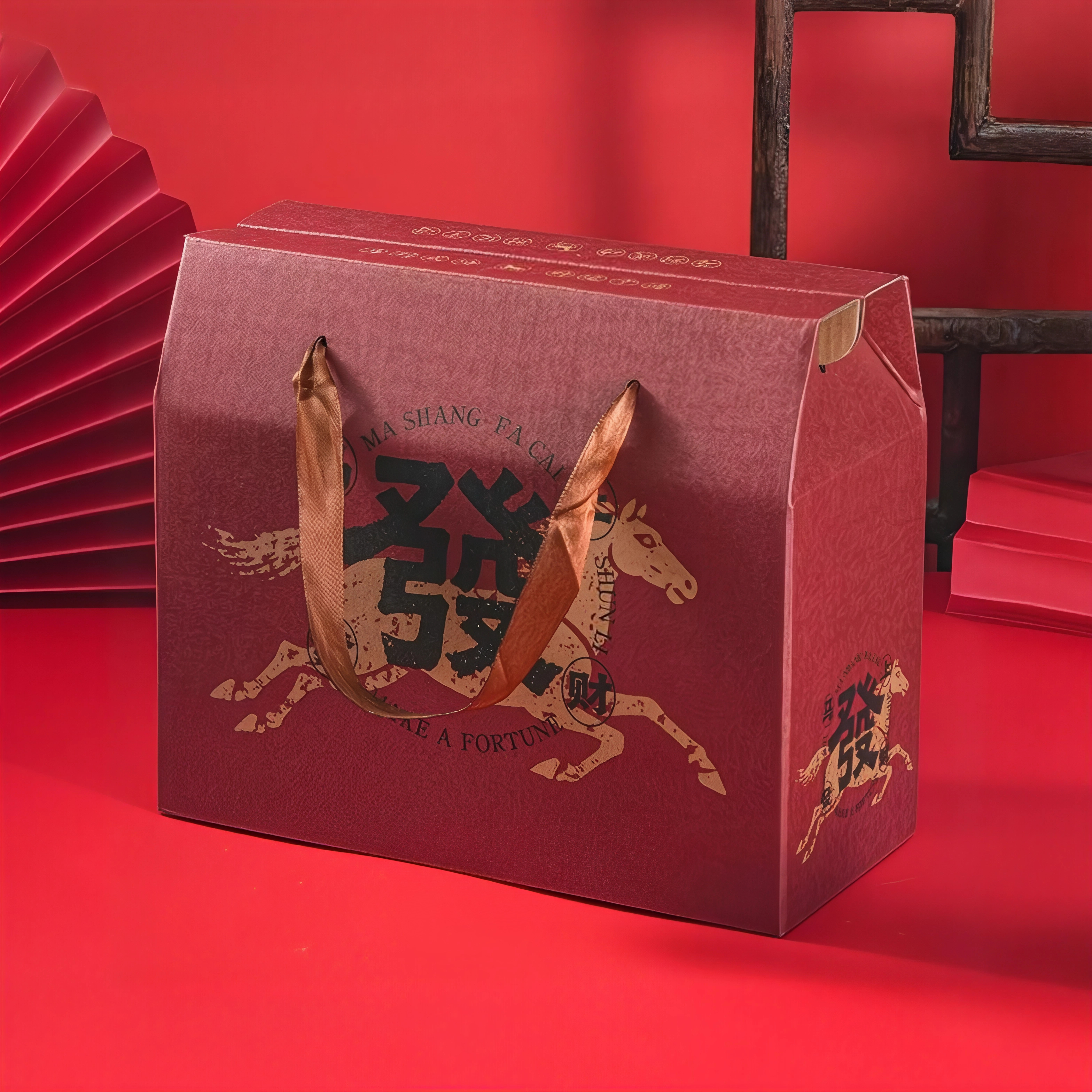 年味越来越近，马年的礼盒不能少～马年，潘达依旧给铁粉们准备了美味的土特产关注+转