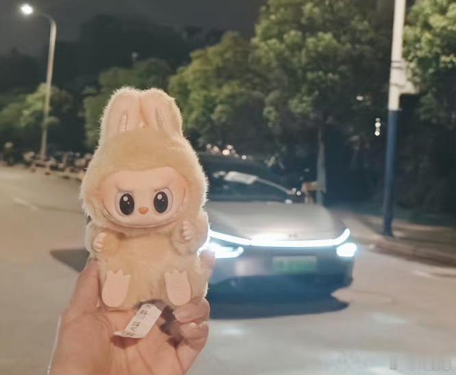 断眉也晒了Labubu 只要这玩意儿没啥热度，立刻找个明星出来搞一波节奏。这就是