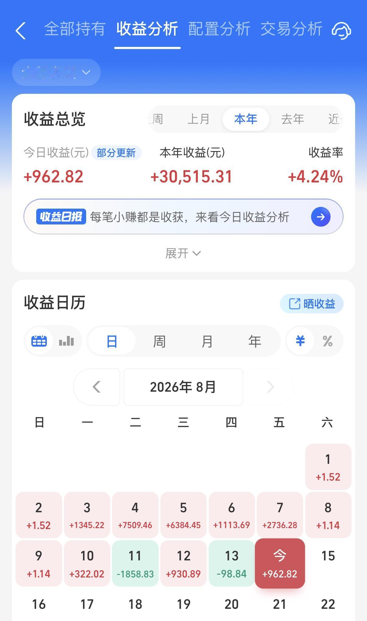 阳光今天基金小赚一些！股债都是局部行情。债市方面，30年国债基金多数是绿了，不过
