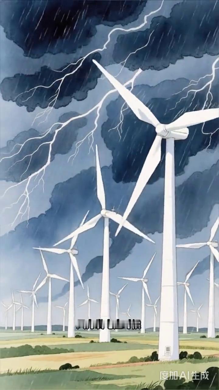 雷在吼，雨在飙，天空接地表，雷雨天地间游走。电闪雷鸣，风雨交加，上天下地一家家。