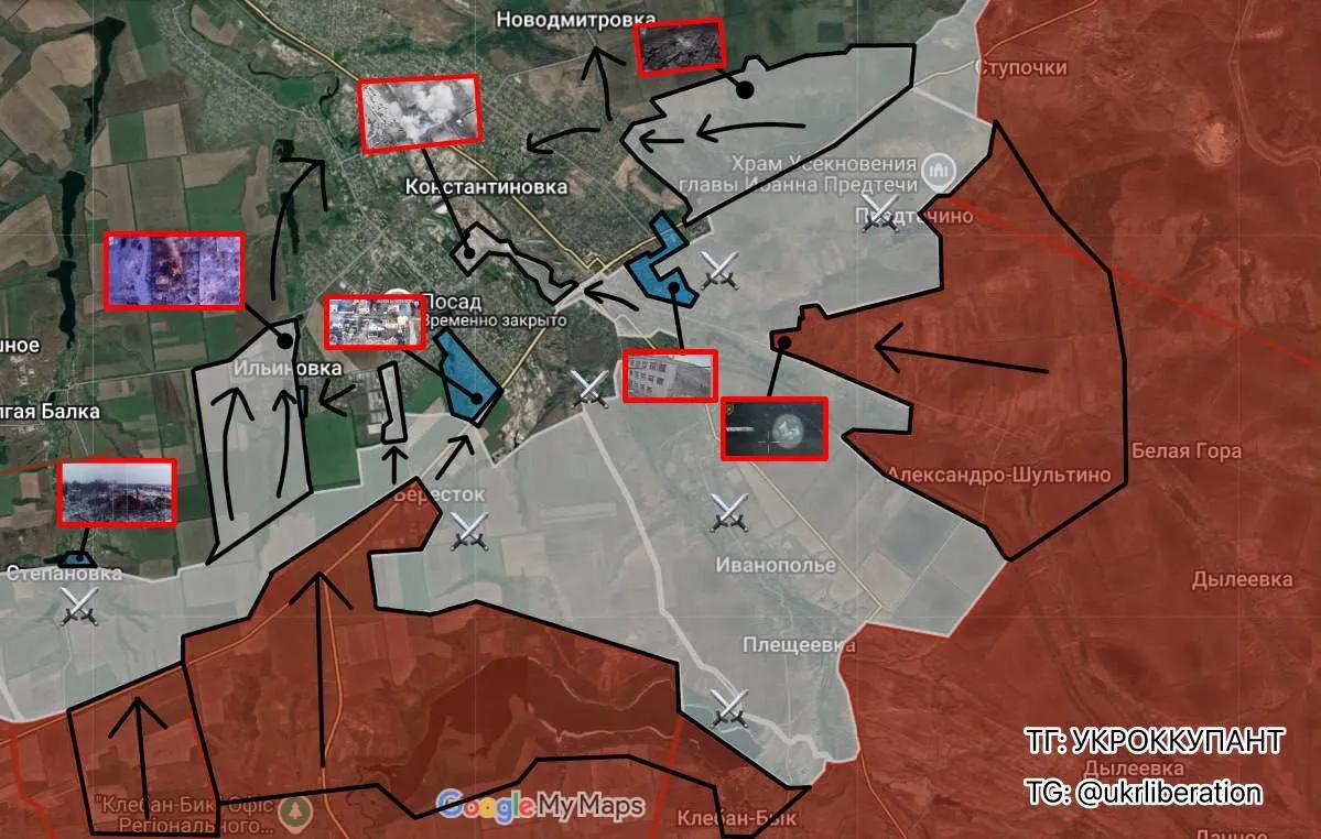⚔️ 2026年前3个月，康斯坦丁尼夫卡方向战况更新
 
🏹 俄军在克莱班-比
