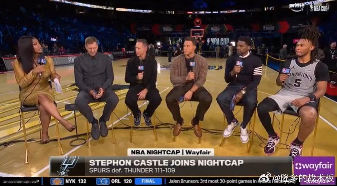 卡斯尔：“人们都说雷霆是不可战胜的，但我们每场比赛都觉得自己也是不可战胜的。” 