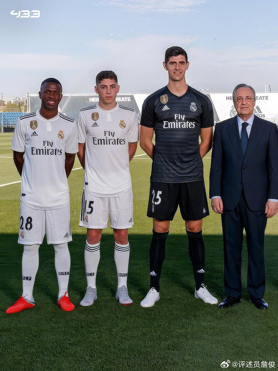 皇马在2018年夏窗的引援：巴尔维德（从B队提拔）；从切尔西3500万欧引进库尔