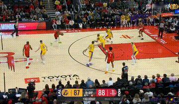 湖人跟火箭打五小，人家都是年轻高大能抢的湖人vs火箭