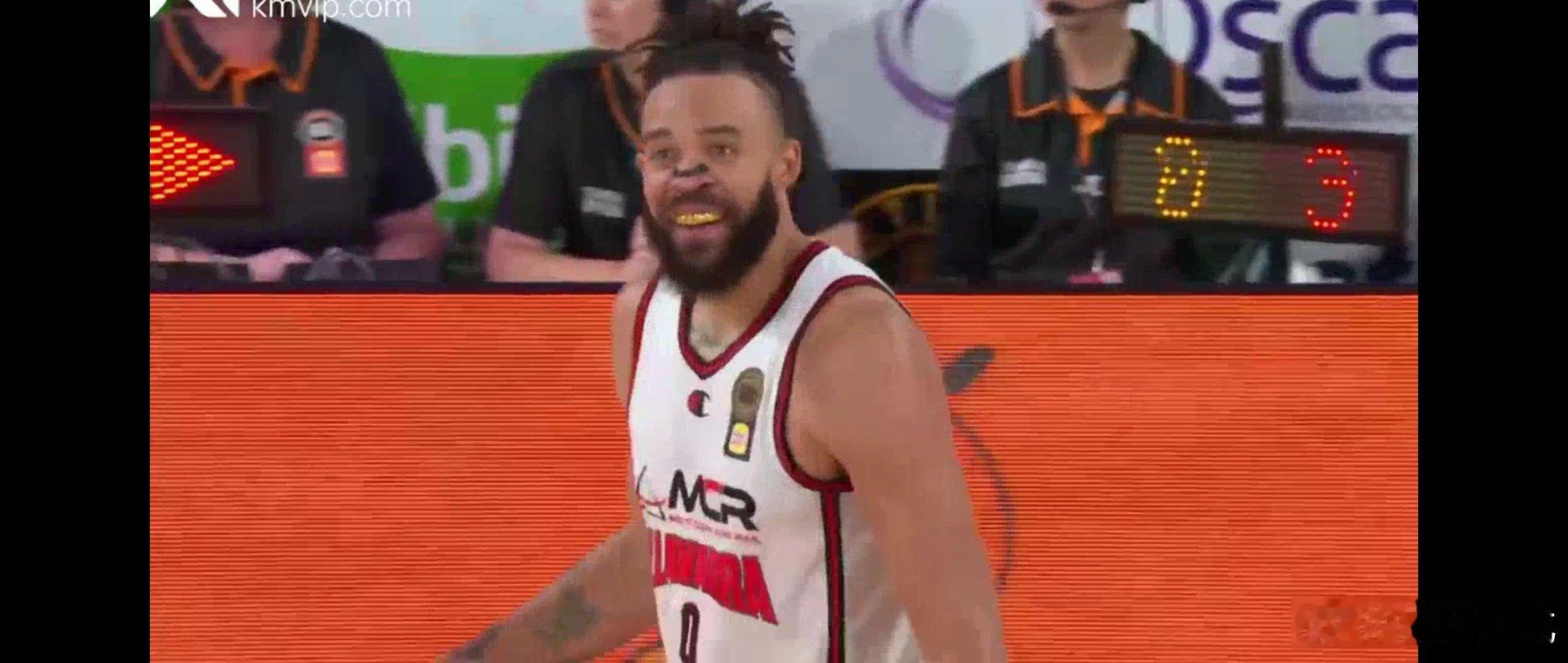 大麦基今天状态很好，上半场打开心了。你快来快来cba