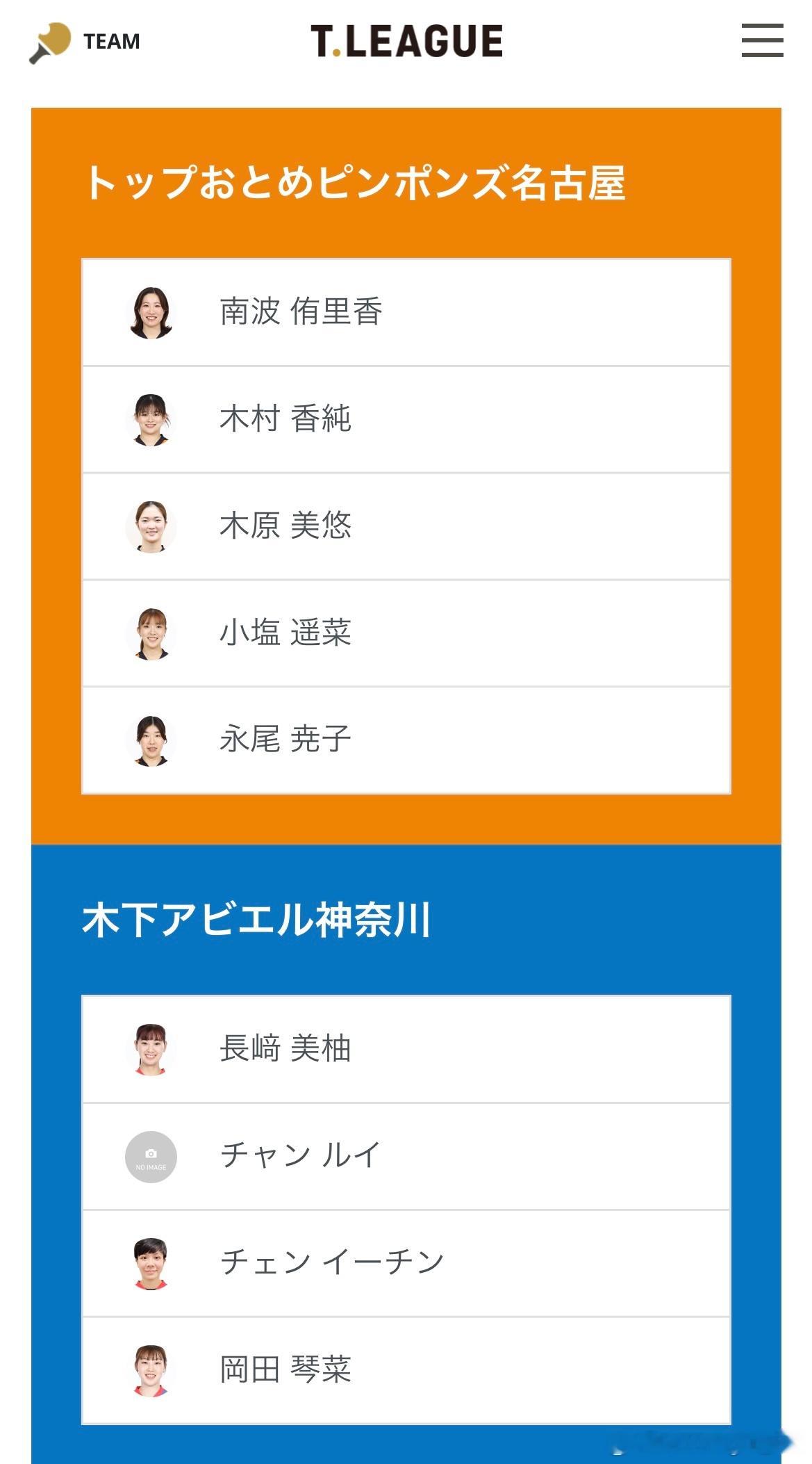 T联赛 8.30 待出场阵容（以最终出场为准）14:00 名古屋🆚木下神奈川 