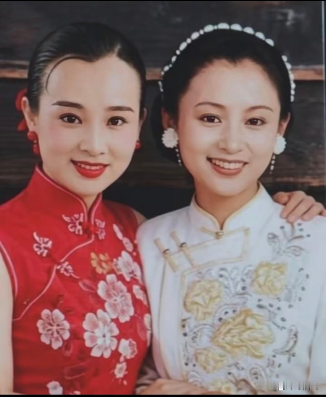 陈红的美，不可否认，但她身旁这位，比她毫不逊色，甚至超过了她，就是想不起叫啥名了