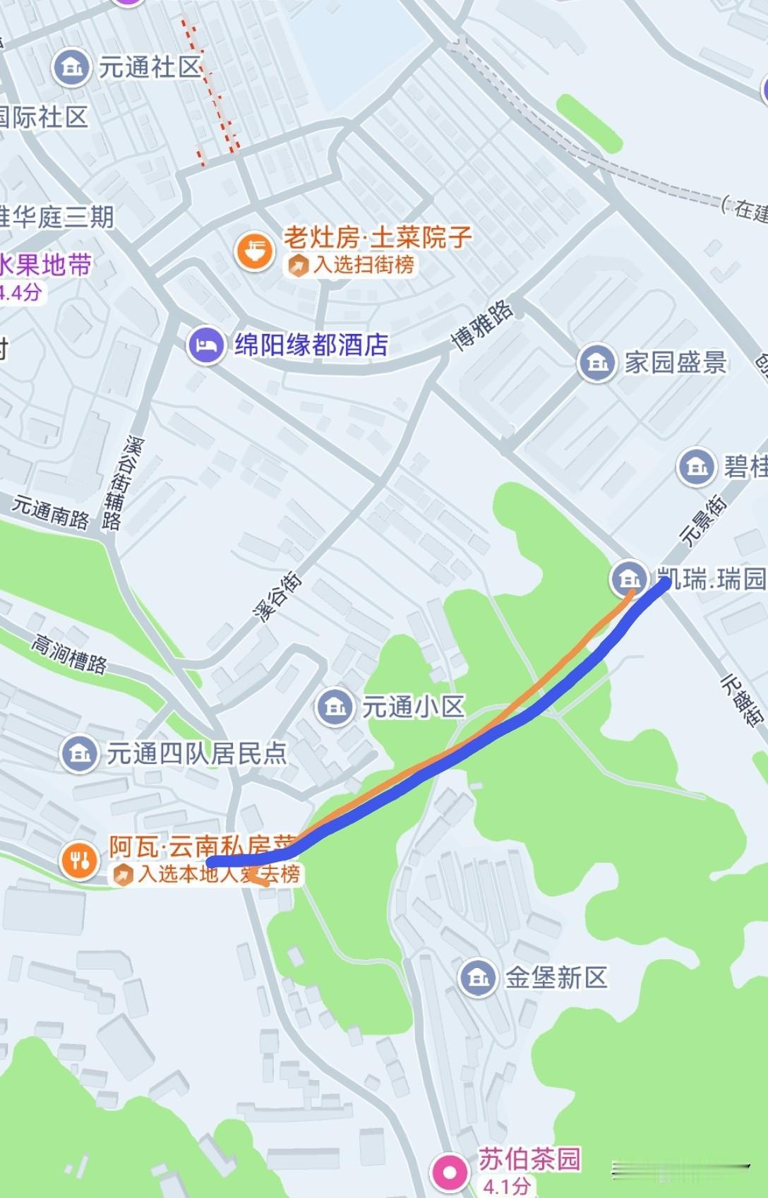 这是一条高新区通往绵中的新路，修好后将大大缓解园艺山上交通