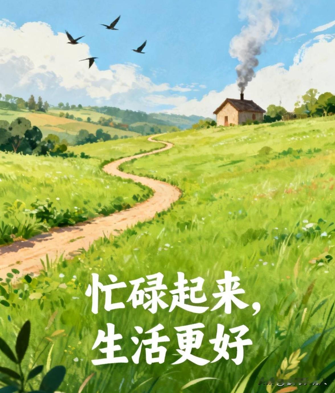 发现了吗？
人一定不能在家里闲着
即使没事干，也要找点事做
不能总呆在家里
因为