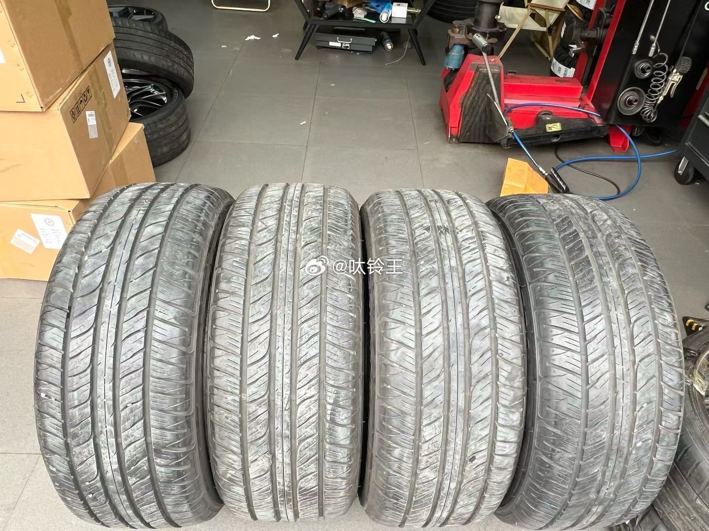 拆下4️⃣条   邓禄普PT2A 日本产规格： 285 50 20 ，  24年