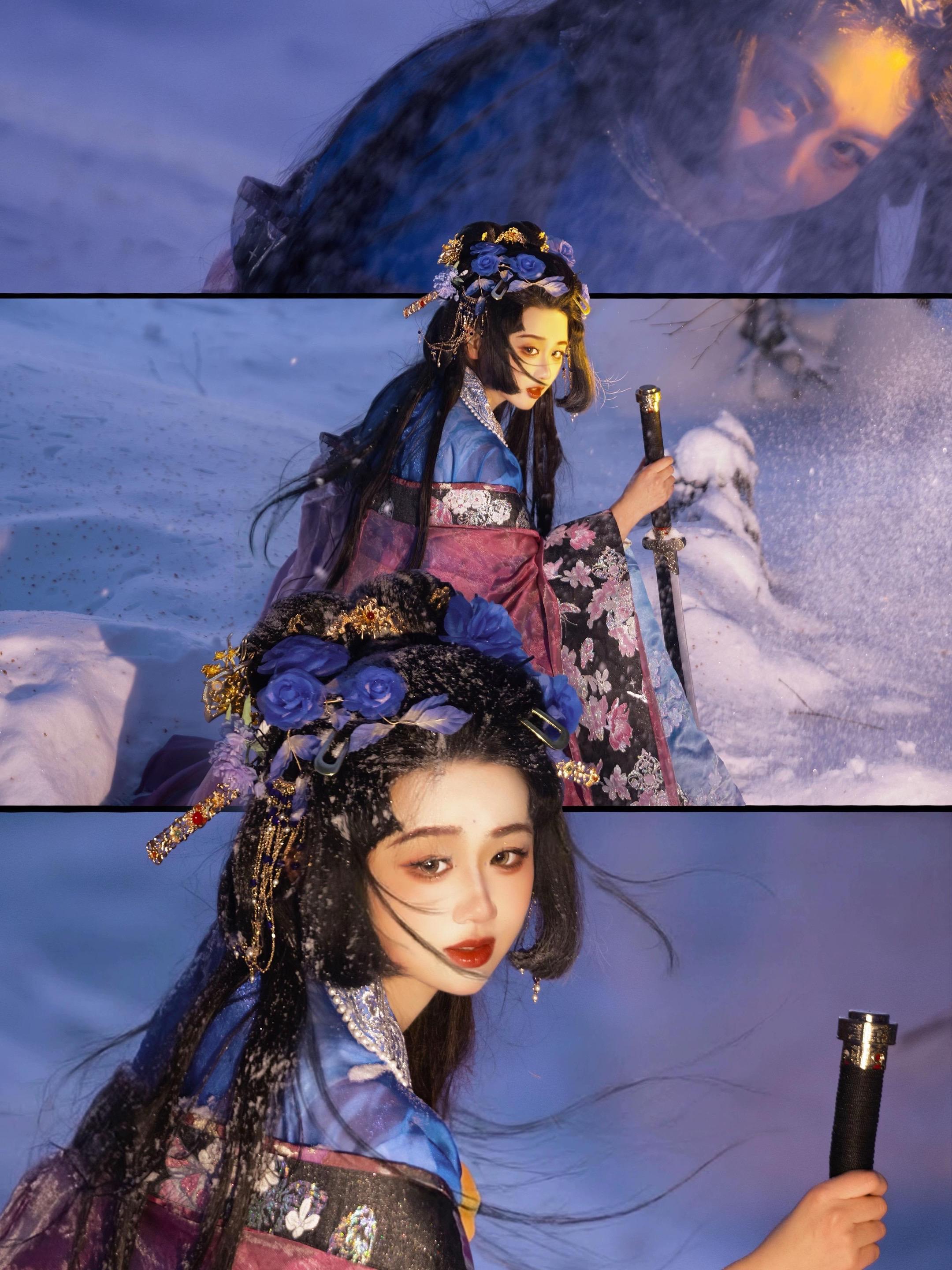 “风雪夜归人”到了拍雪的时候