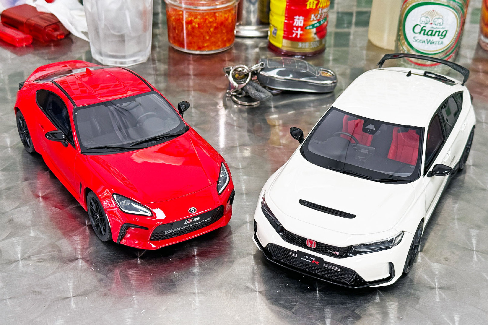 otto 1/18 丰田GR86 & 本田思域TypeR FL5 StanceM