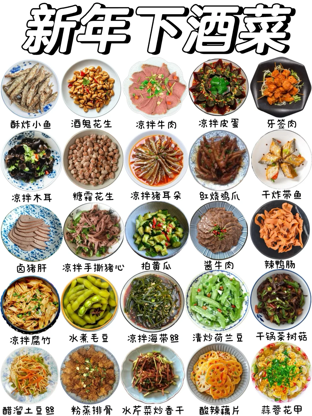 春节必备下酒菜有哪些❓