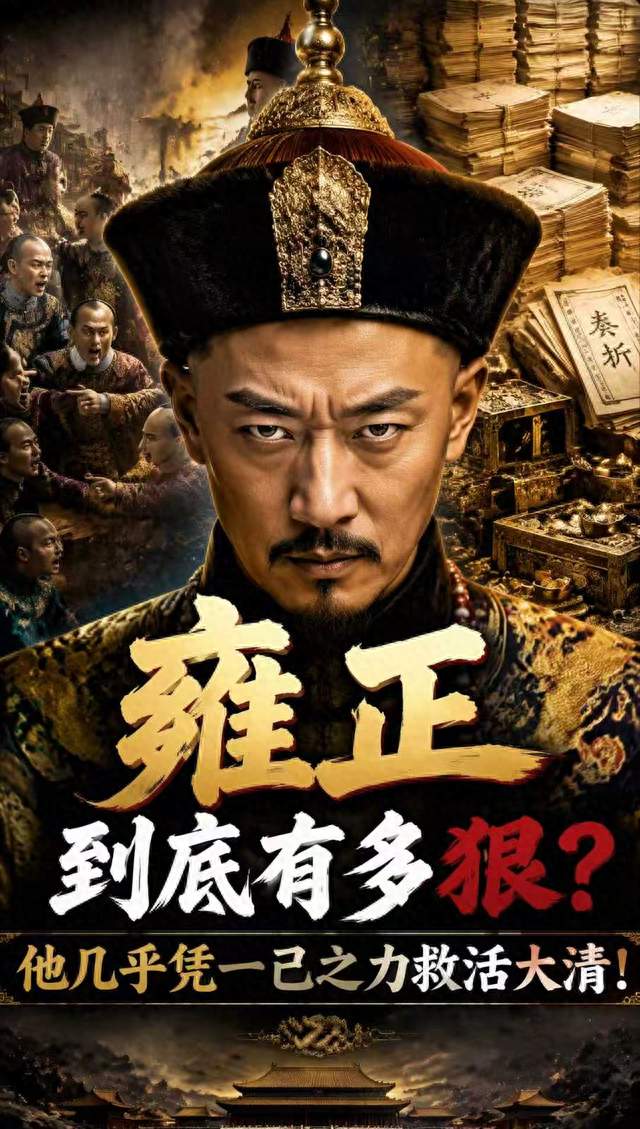 很多人只知道雍正“冷酷”，却不知道他几乎凭一己之力救活了大清