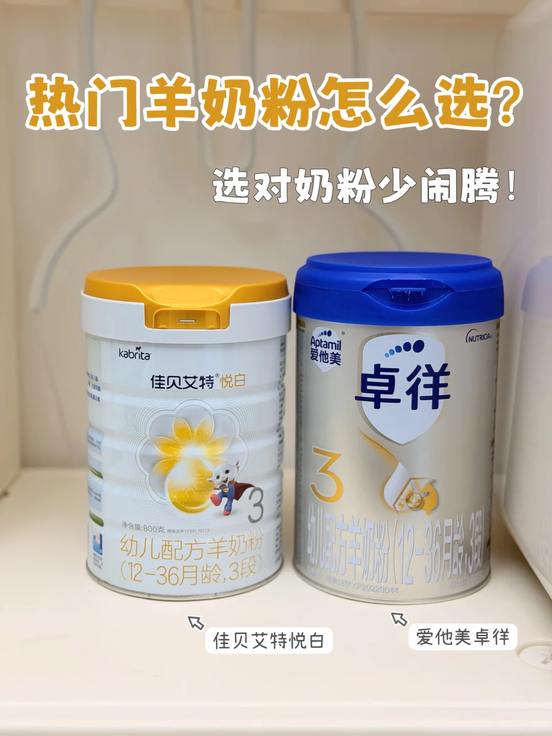 新生儿奶粉怎么选｜实测2个热门款羊奶！