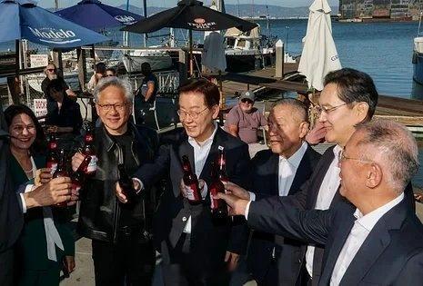 英伟达与韩国SK集团在旧金山AI峰会期间正式宣布了一项价值超过5000亿美元的综