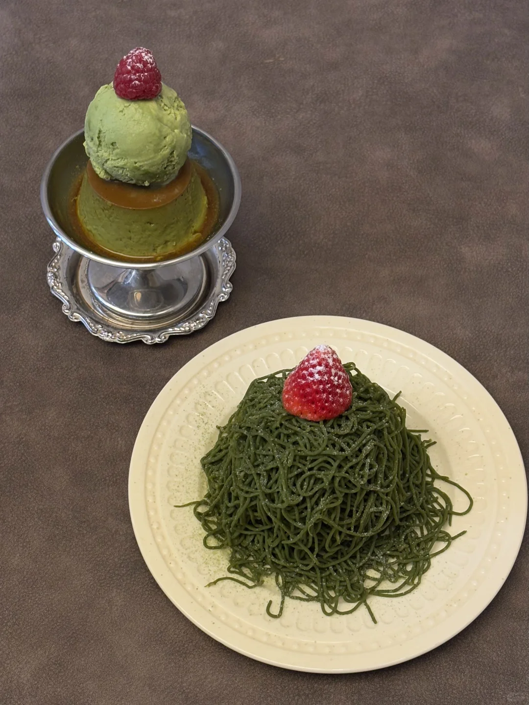 在上海 喫茶屋里吃布丁🍮 & 抹茶蒙布朗🍵