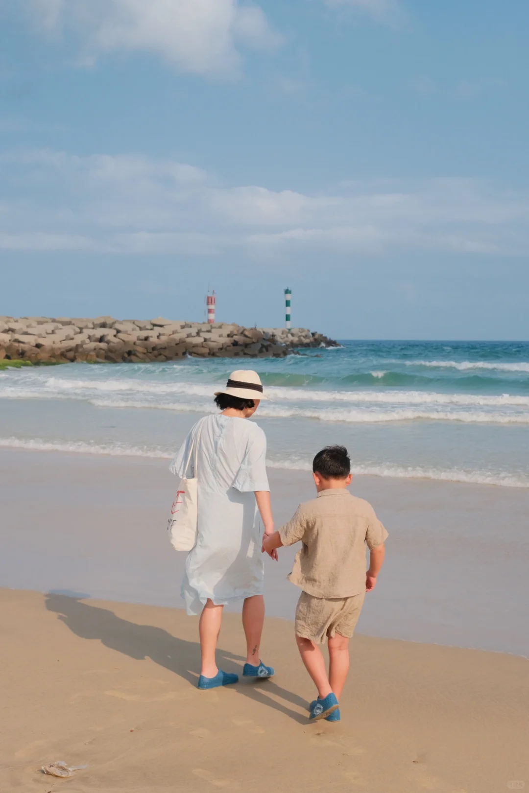 刚从海边遛娃回来，陵水旅游干货…听劝‼️