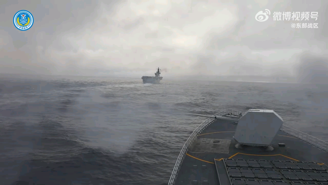 参演055的130主炮开火会是谁家的小火车呢？烽火问鼎计划东部战区