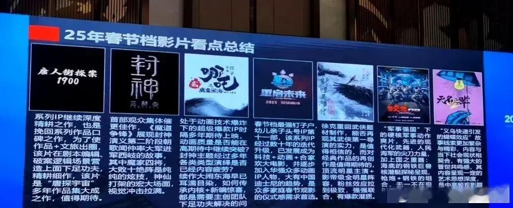 25年春节档电影就来了？感觉近几年最受期待的都在里面了！🈶️唐人街探案1990