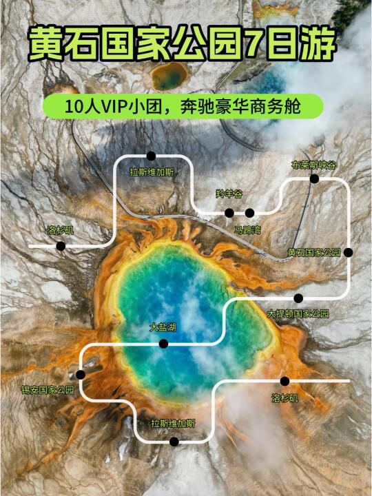 黄石国家公园7日环线游✨穿越梦幻美西之旅