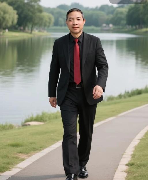 清明节那天，
细雨蒙蒙的，
姓李的小伙子
李建军蹲在他爹坟前，
手里攥着把烧纸，