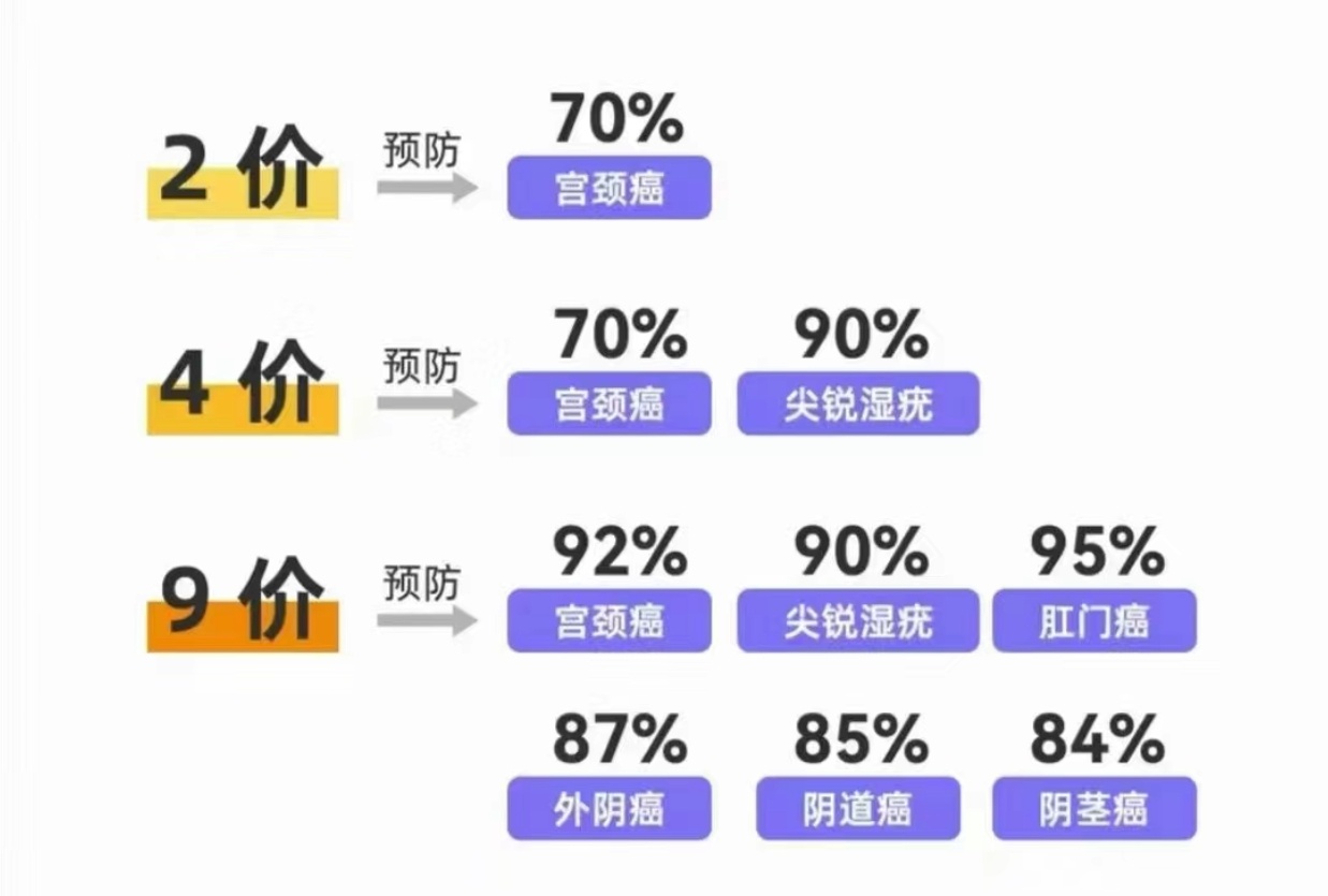 虽然但是，这个是二价，不是九价啊看一下二价和九价的区别之前花几千打的九价不是这个