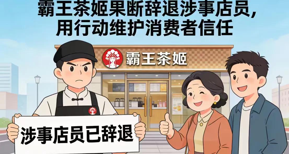 博流量模仿“手打奶茶”引众怒，霸王茶姬连夜辞退涉事店员，门店无限期停业
一场模仿
