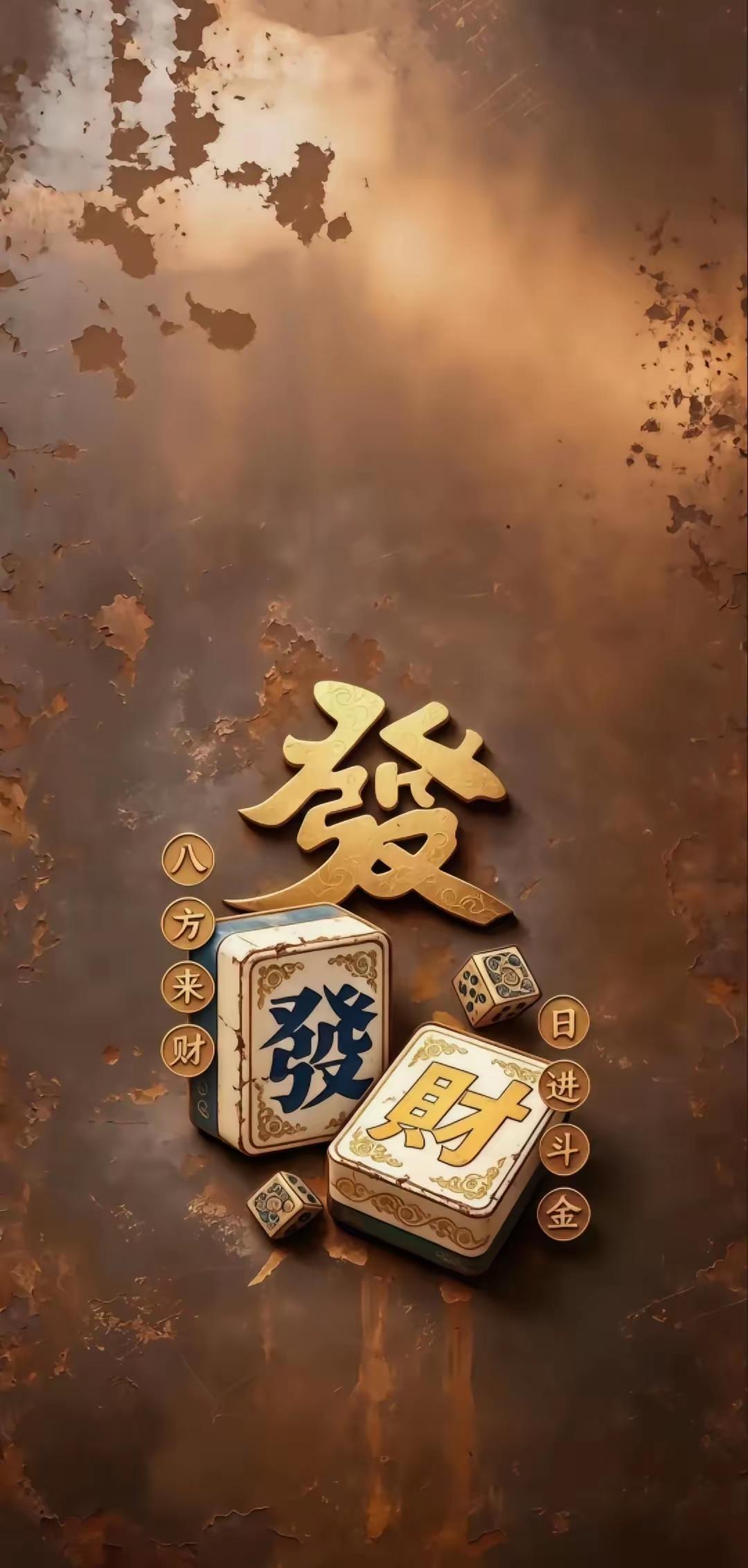手机壁纸～朱红映吉语，好运自相逢。愿生活越来越好，喜至福来常相伴，财源滚滚日日新