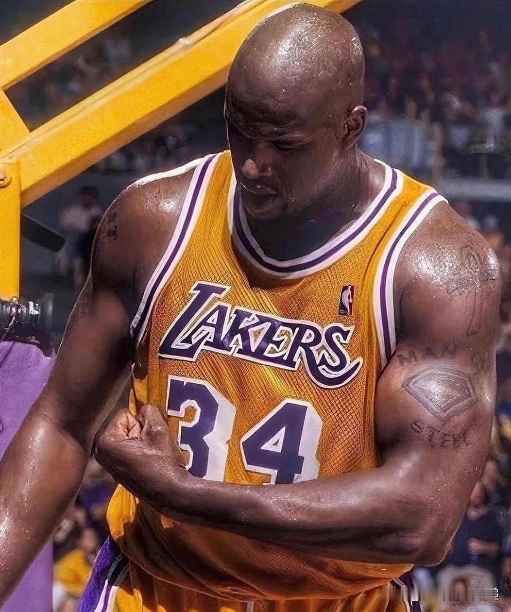 沙奎尔·奥尼尔 1997 年至 2003 年总投篮次数和篮下效率排名：

199