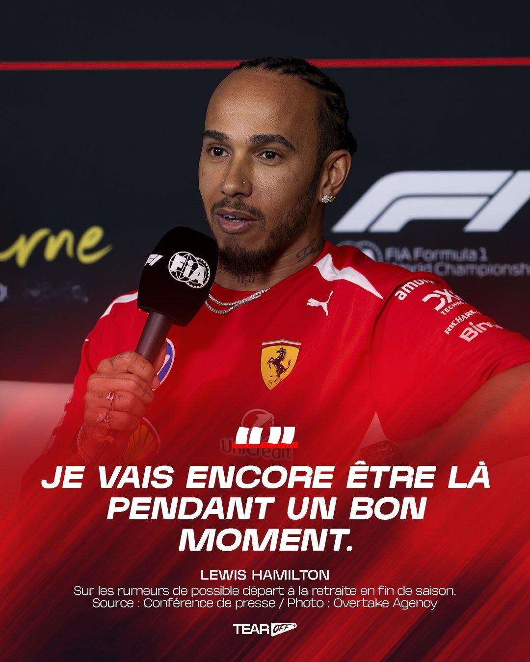 F12026f1加拿大大奖赛 汉密尔顿辟谣了今年赛季结束后退役的谣言。 